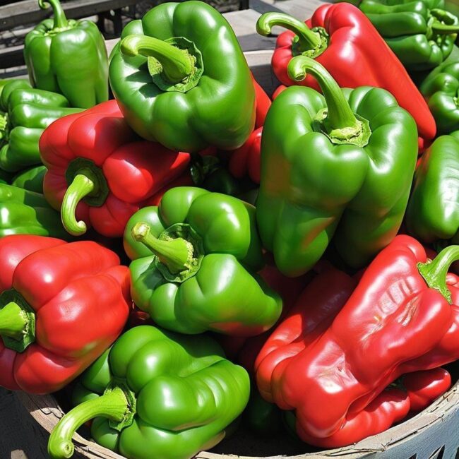 Etapy dojrzewania papryki