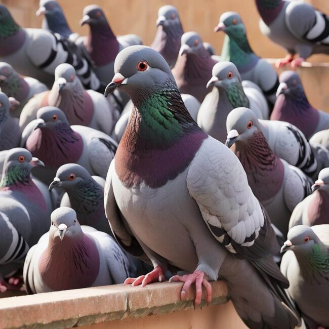 Jak dbać o zdrowie gołębi domowych